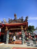 Chinesischer Tempel in Chinatown in Georgetown