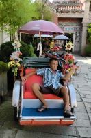 Wir sind im chinesischen Tempel, da können die Fahrer entspannen, Georgetown