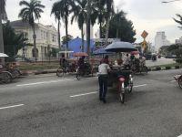Rikschafahrt durch Penang