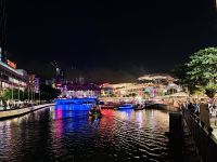 Tag 4 - Clark Quay bei Nacht