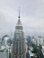 Tag 8 - Petronas Towers, Blick von der 86. Etage
