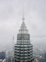 Tag 8 - Petronas Towers, Blick von der 86. Etage