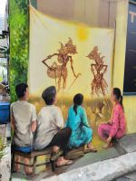 Singapur. Streetart in Little India