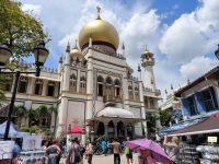 Singapur. Moschee im arabischen Viertel