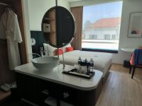 Singapur. Zimmer im Park Regis Hotel