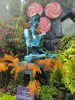 Singapur. Gardens by the Bay. Flower Dome