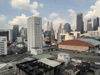 Malaysia. Kuala Lumpur. Blick aus dem Hotel