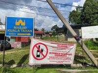 Malaysia. Taman Negara Nationalpark. Muslimisches Dorf Kuala Tahan