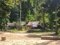 Malaysia. Taman Negara Nationalpark. Das Dorf der Orang Asli