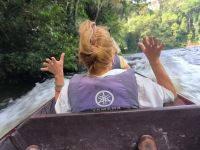 Malaysia. Taman Negara Nationalpark. Uups - nass geworden :-)