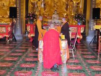 Malaysia. Zeremonie im Kek-Lok-Si Tempel / Penang
