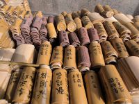 Malaysia. Teilhaber- Dachziegel am Kek-Lok-Si Tempel / Penang