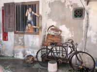 Malaysia. Streetart in Georgetown / Penang