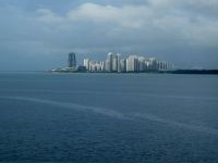 erster Blick auf die Westküste Malaysias