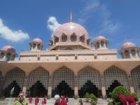 Putra Moschee während Ramadan 2025 in Putrajaya