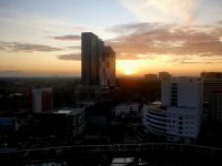 Kurz vor Sonnenaufgang in Malakka