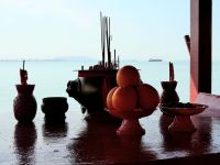 Opfergaben am Ende des 