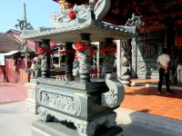 chinesischer Tempel am Eingang des 