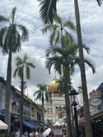 Arabsiche Viertel, Blick auf Masjid Sultan Mochee, Singapur.jpeg