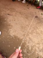 Dorf Ureinwohner, Pfeil, Taman Negara, Malaysia.jpeg