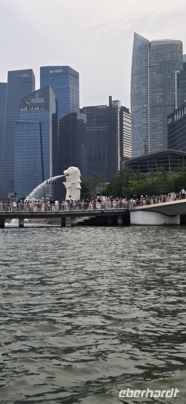 Bootsfahrt auf dem Singapore River - Singapur 