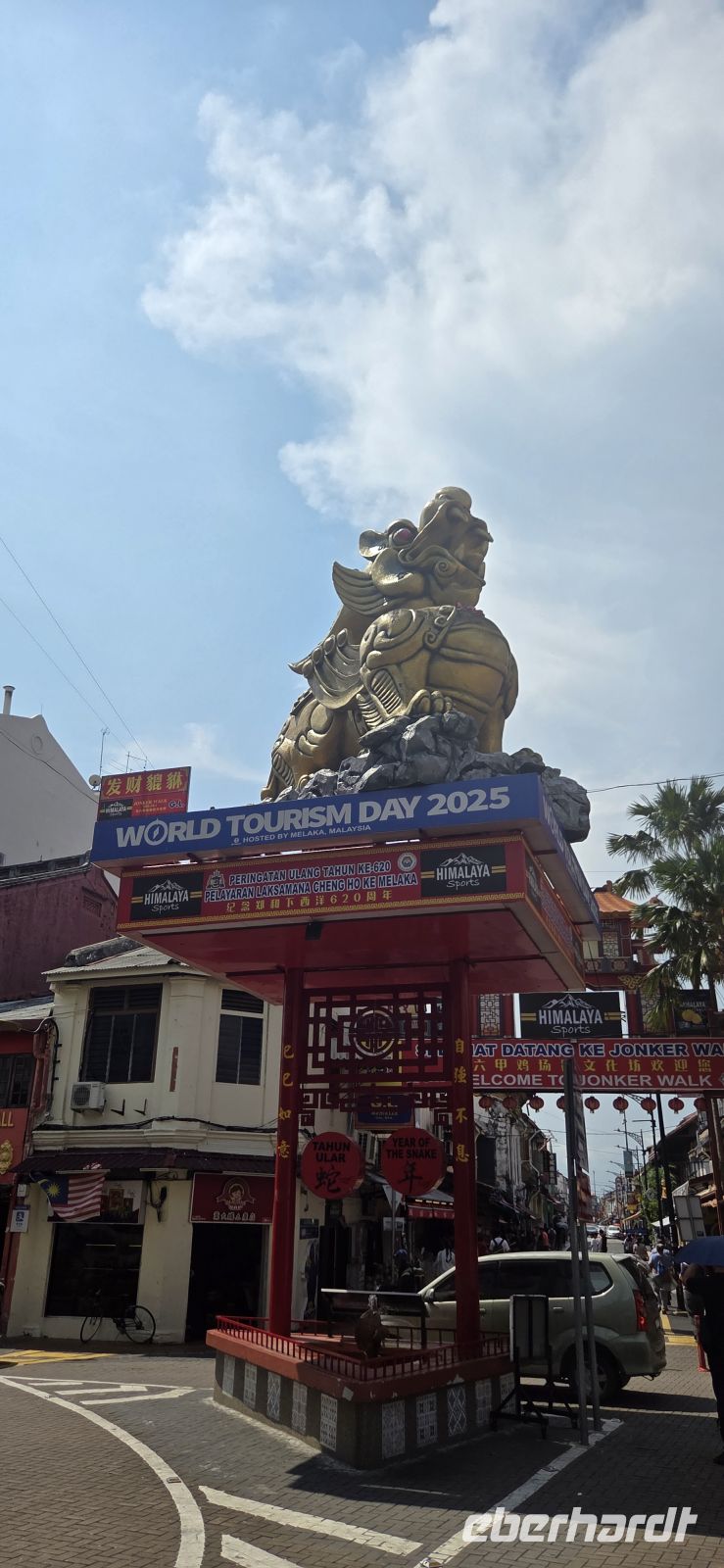 Statur für den Welt Tourismus Tag 2025 - Malakka