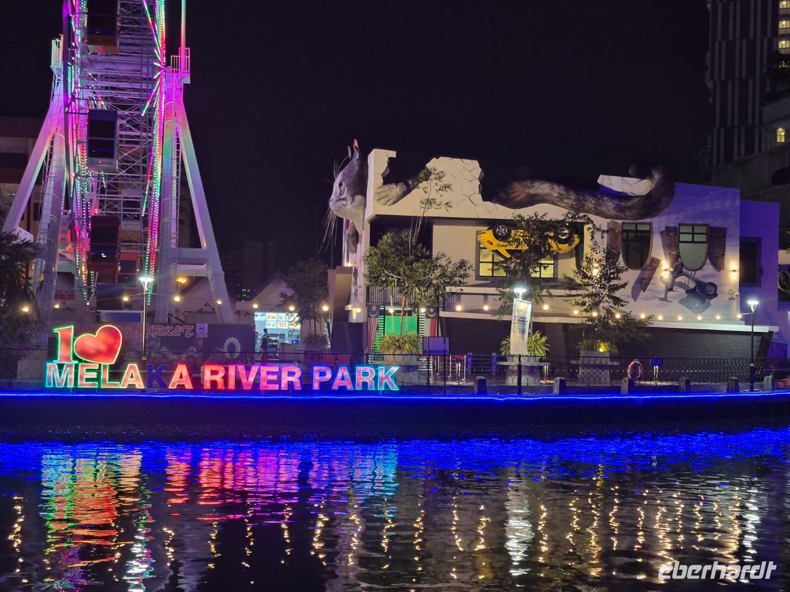 Malakka- Fluss - Malakka