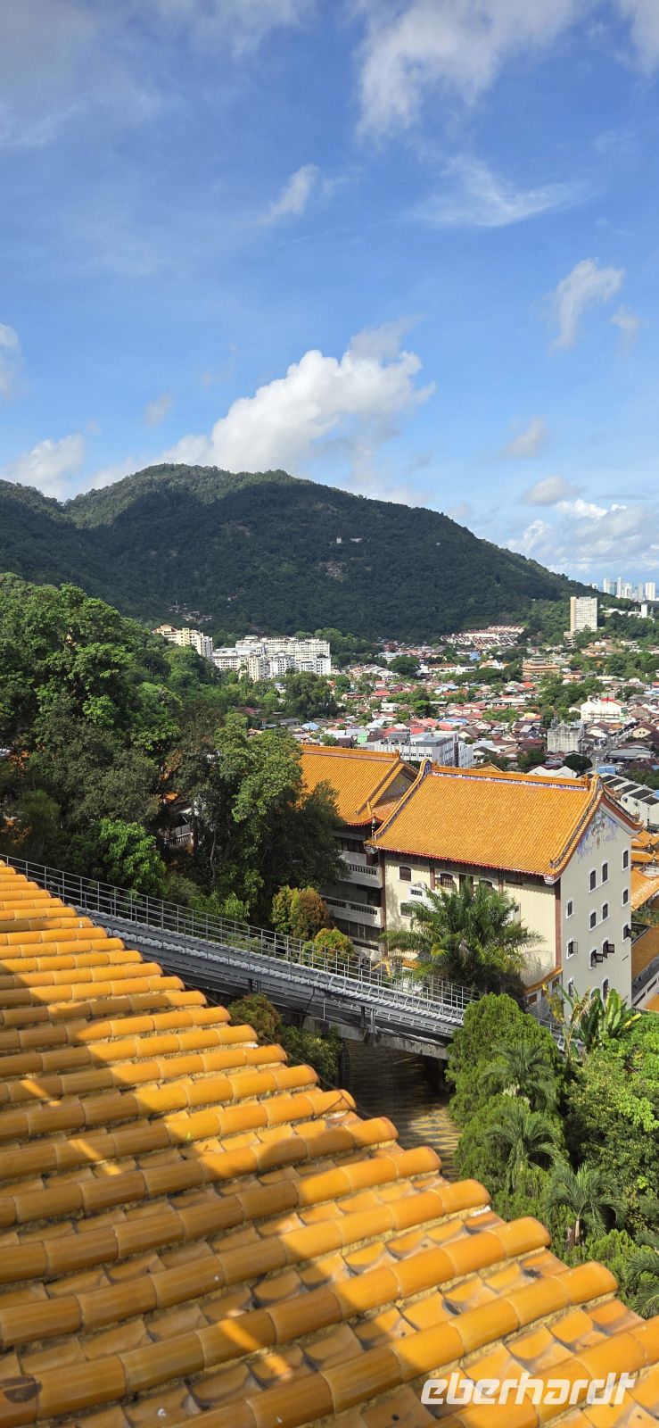 Aussicht vom Kek Lok Si Tempel - Penang 