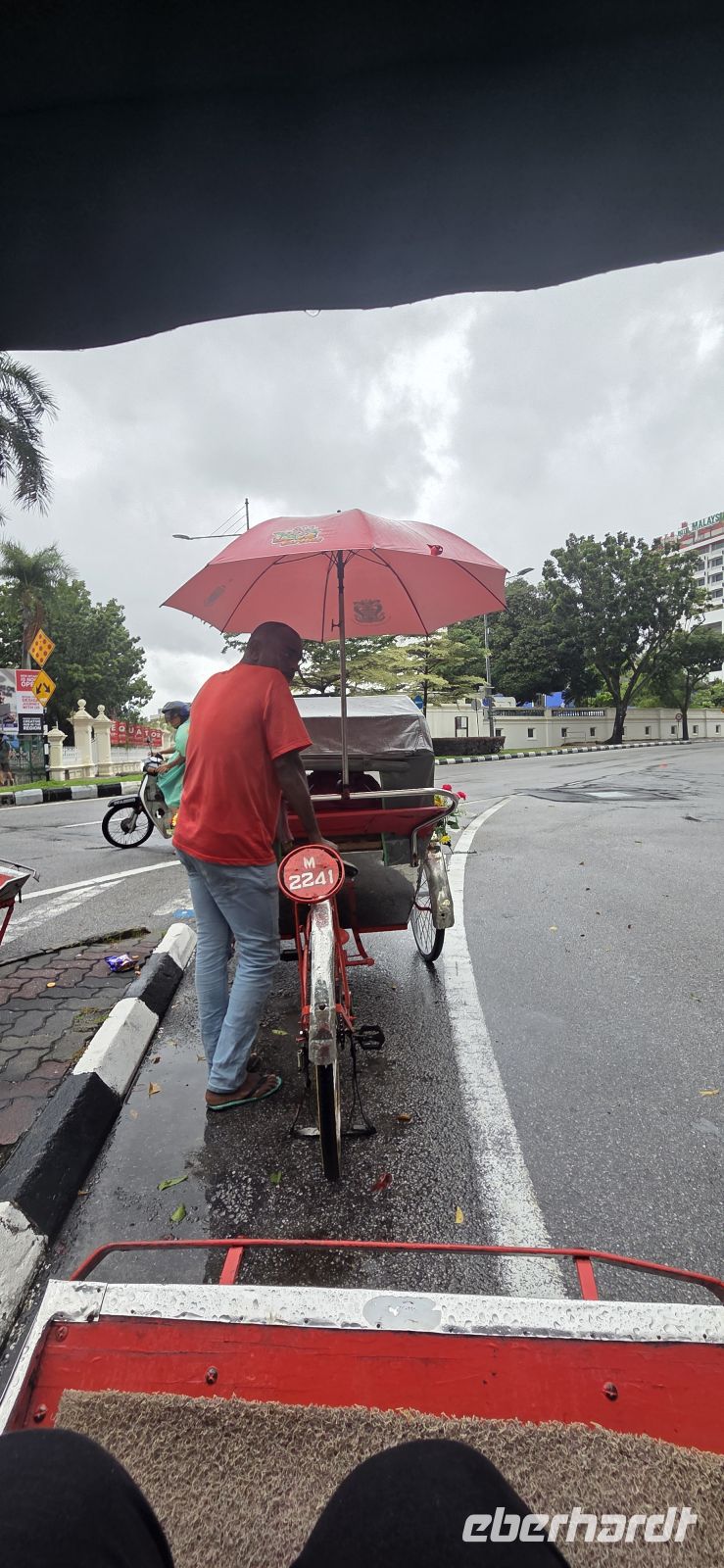 Rikschahfahrt - Penang