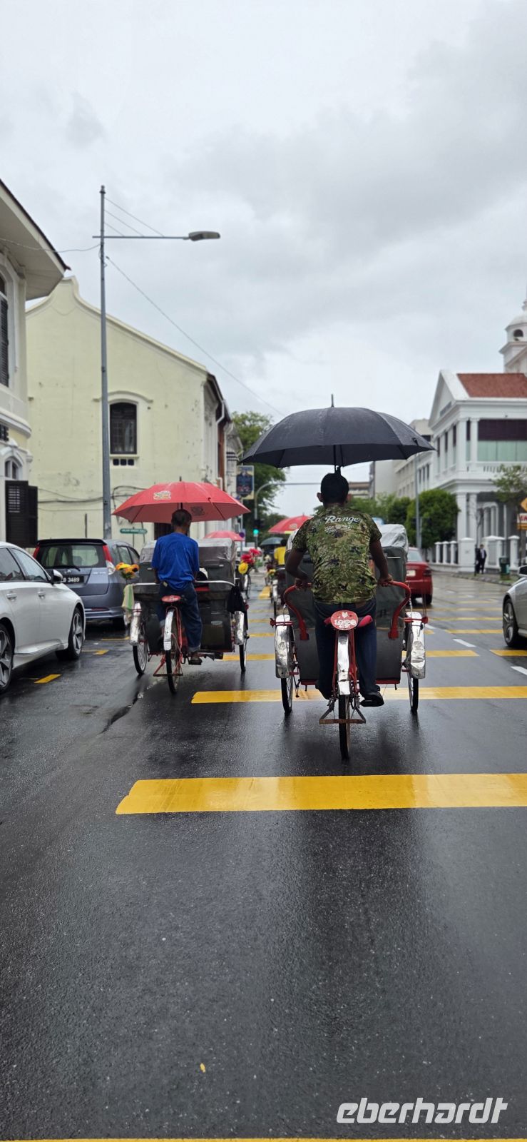 Rikschahfahrt - Penang