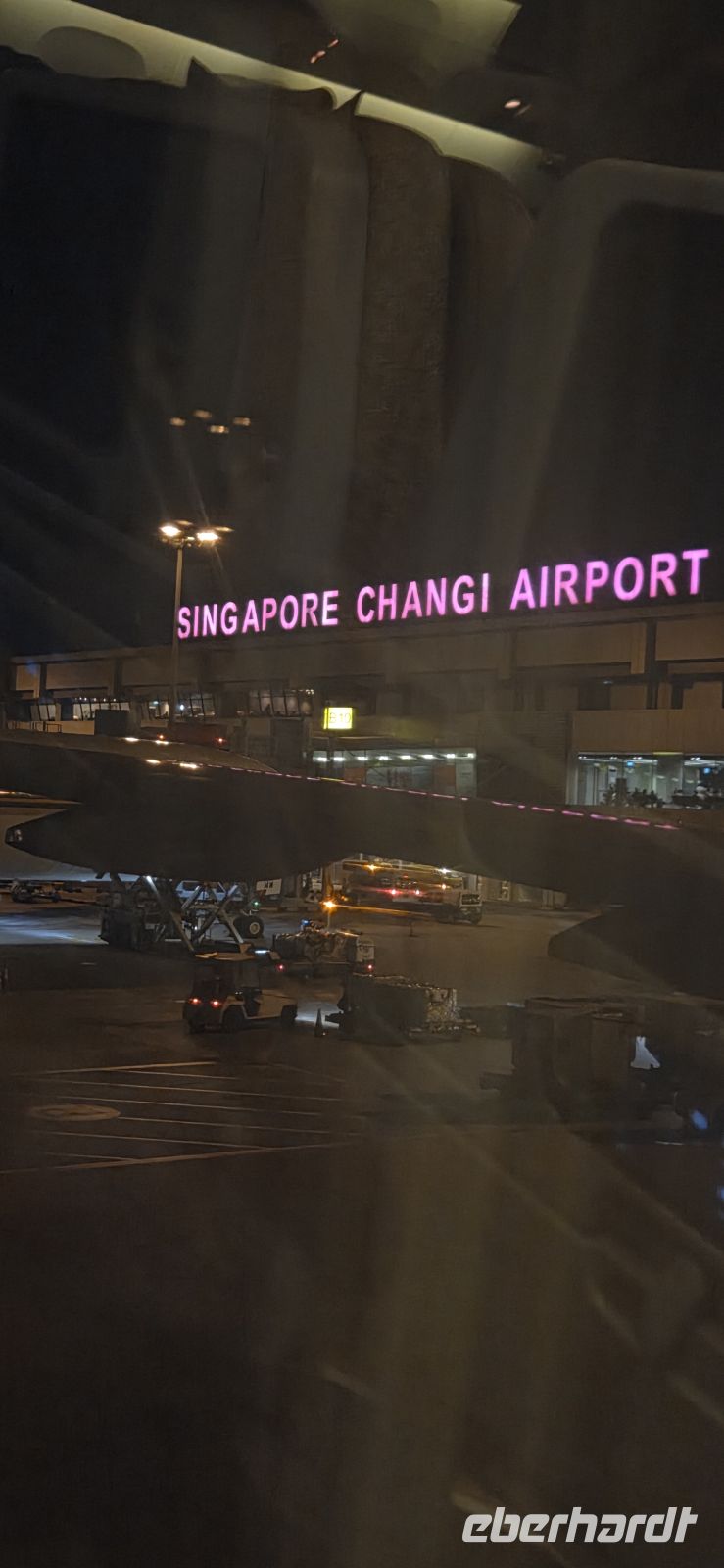Changi Airport - Singapur Flughafen