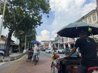 ...mit der Rikscha durch Georgetown (1) &ndash; &copy; Thomas Krupp (Eberhardt TRAVEL)