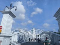 Cavenagh Bridge - erbaut 1869 - Singapur &ndash; &copy; Marieta Beck (Eberhardt TRAVEL)