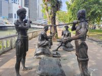 „People of the River“-Skulpturen am Singapore River &ndash; &copy; Marieta Beck (Eberhardt TRAVEL)