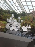 Cloud Forest auch mit kreativen Blumen Arrangement Singapur &ndash; &copy; Marieta Beck (Eberhardt TRAVEL)