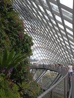 Cloud Forest - imposante Architektur - Singapur &ndash; &copy; Marieta Beck (Eberhardt TRAVEL)