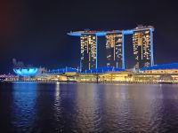 Marina Sands the Bay - Abendstimmung - Singapur &ndash; &copy; Marieta Beck (Eberhardt TRAVEL)