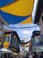 Straßen gegen Sonne geschützt - 35 Grad - Singapur &ndash; &copy; Marieta Beck (Eberhardt TRAVEL)