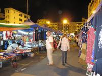 auf dem Nachtmarkt in Kota Kinabalu