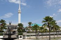 vor der Nationalmoschee