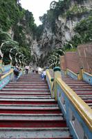 Aufstieg Batu Caves