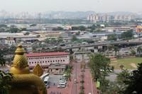 Blick von den Batu Caves