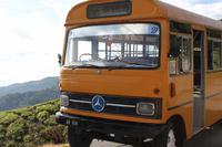 mit dem Schulbus in die Teeplantagen!