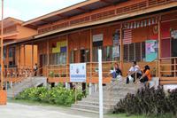 Dorf der Orang Sungai - Menschen des Flusses