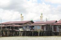 Erkundung des Wasserdorfes in Brunei