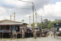 Erkundung des Wasserdorfes in Brunei