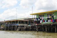 Erkundung des Wasserdorfes in Brunei