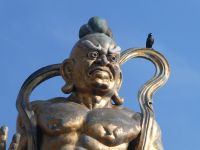 Bronzestatue am 