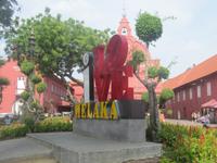 I Love Melaka vor der Christ Church