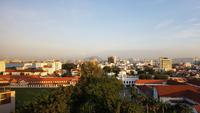 Malaysia, Penang, Blick aus dem Hotel Bayview